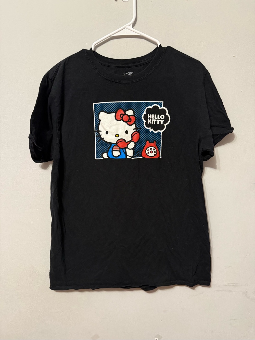 Hello Kitty Black Graphic Tee